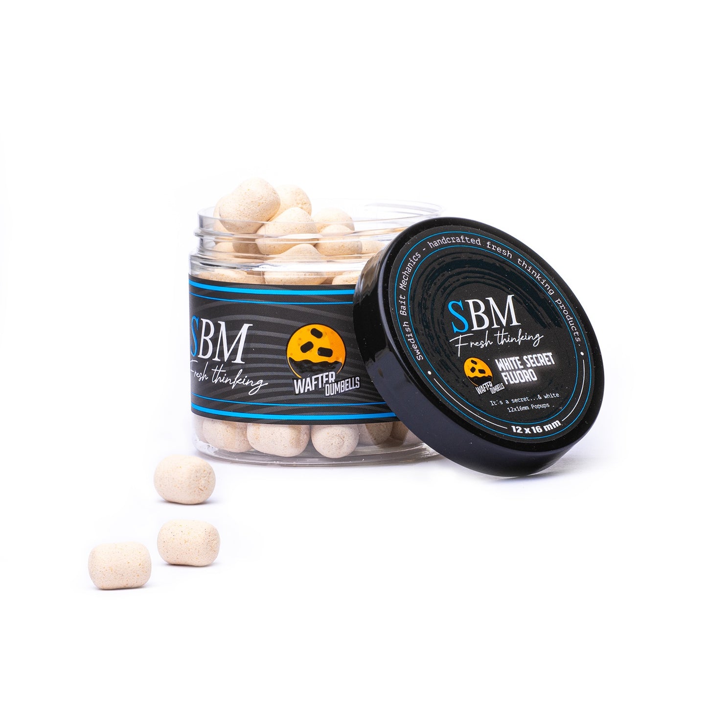 SBM | Wafters Hanteln - White Secret Fluoro